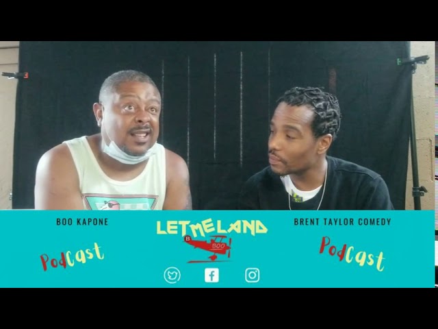 Video thumbnail for Boo Kapone let me land podcast Interview with Brent Taylor Comedy Speaking on Corona 2020