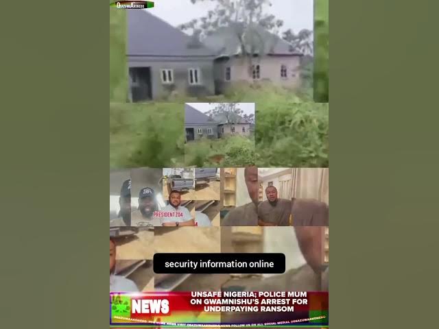 Video thumbnail for Unsafe Nigeria; Police Mum On Gwamnishu's Arrest For Underpaying Ransom