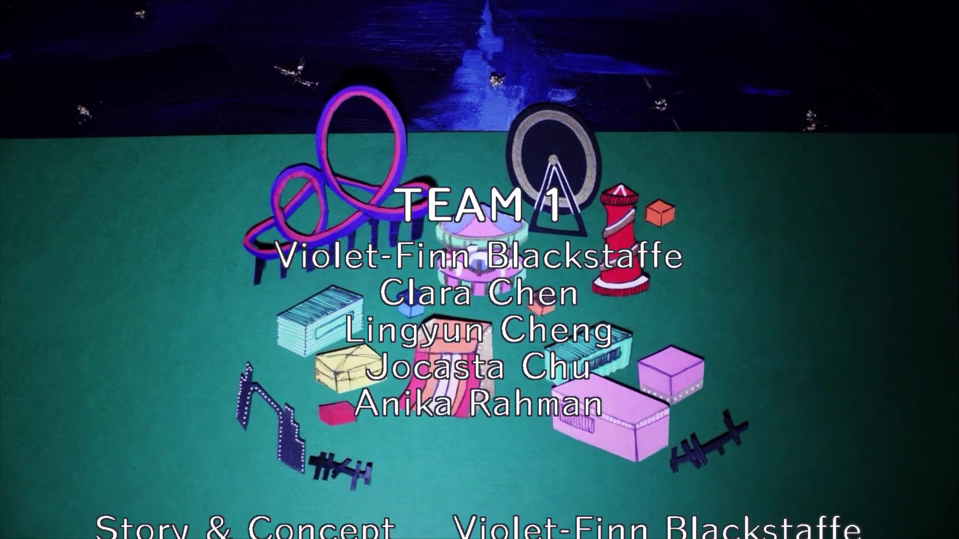 Video thumbnail for Fun Fair (20 second animated film) by Violet, Jocasta, Anika, Clara and Evelyn