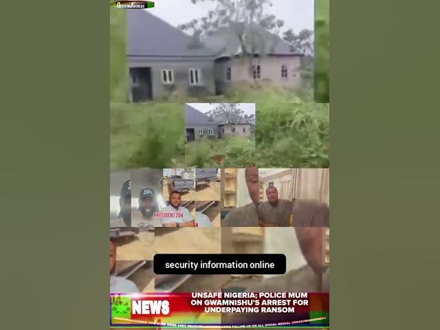 Video thumbnail for Unsafe Nigeria; Police Mum On Gwamnishu's Arrest For Underpaying Ransom
