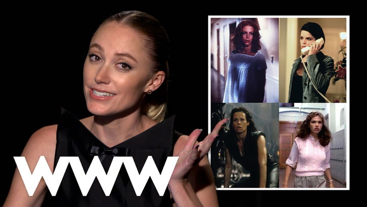 Video thumbnail for Maika Monroe Ranks Horror's Most Stylish Final Girls | Who What Wear