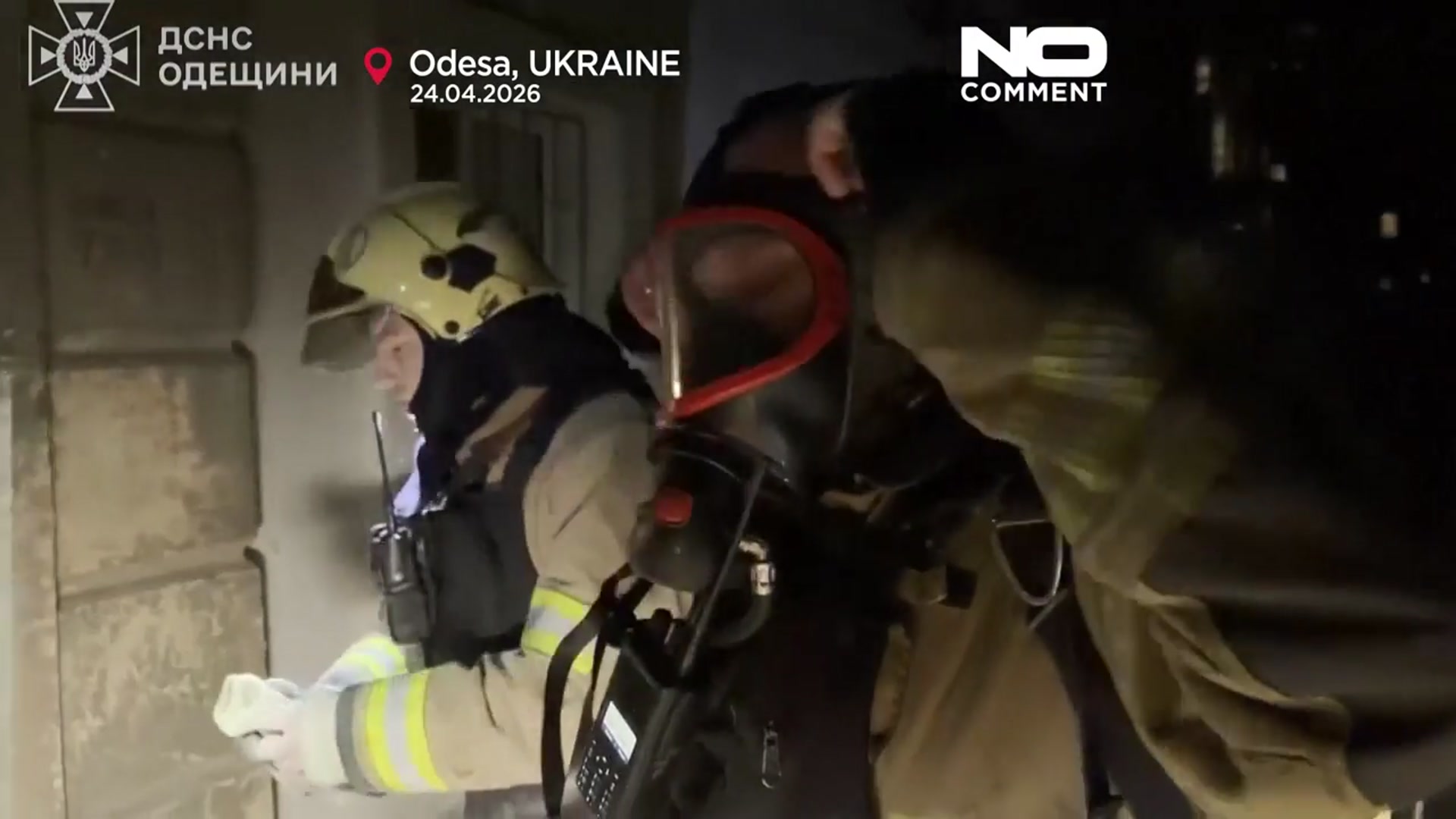 Video thumbnail for Ukraine: Russian strike on Odesa kills 2, hits hospitals and schools overnight