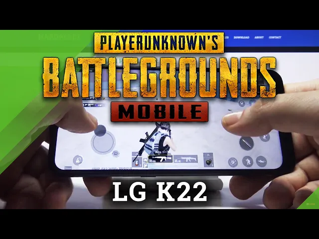 Video thumbnail for PUBG Mobile on LG K22 - Settings & Short Gameplay