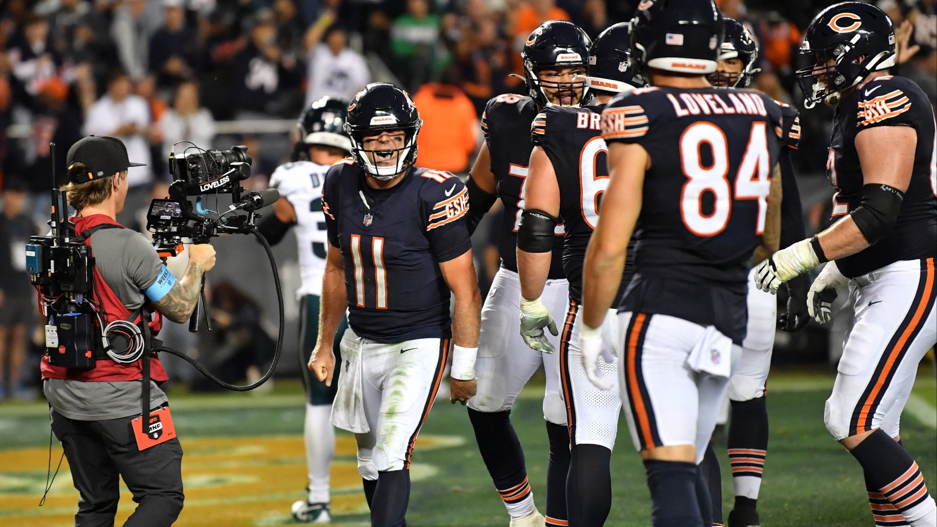 Video thumbnail for Chicago Bears Defense Shines in Key Win Over Eagles