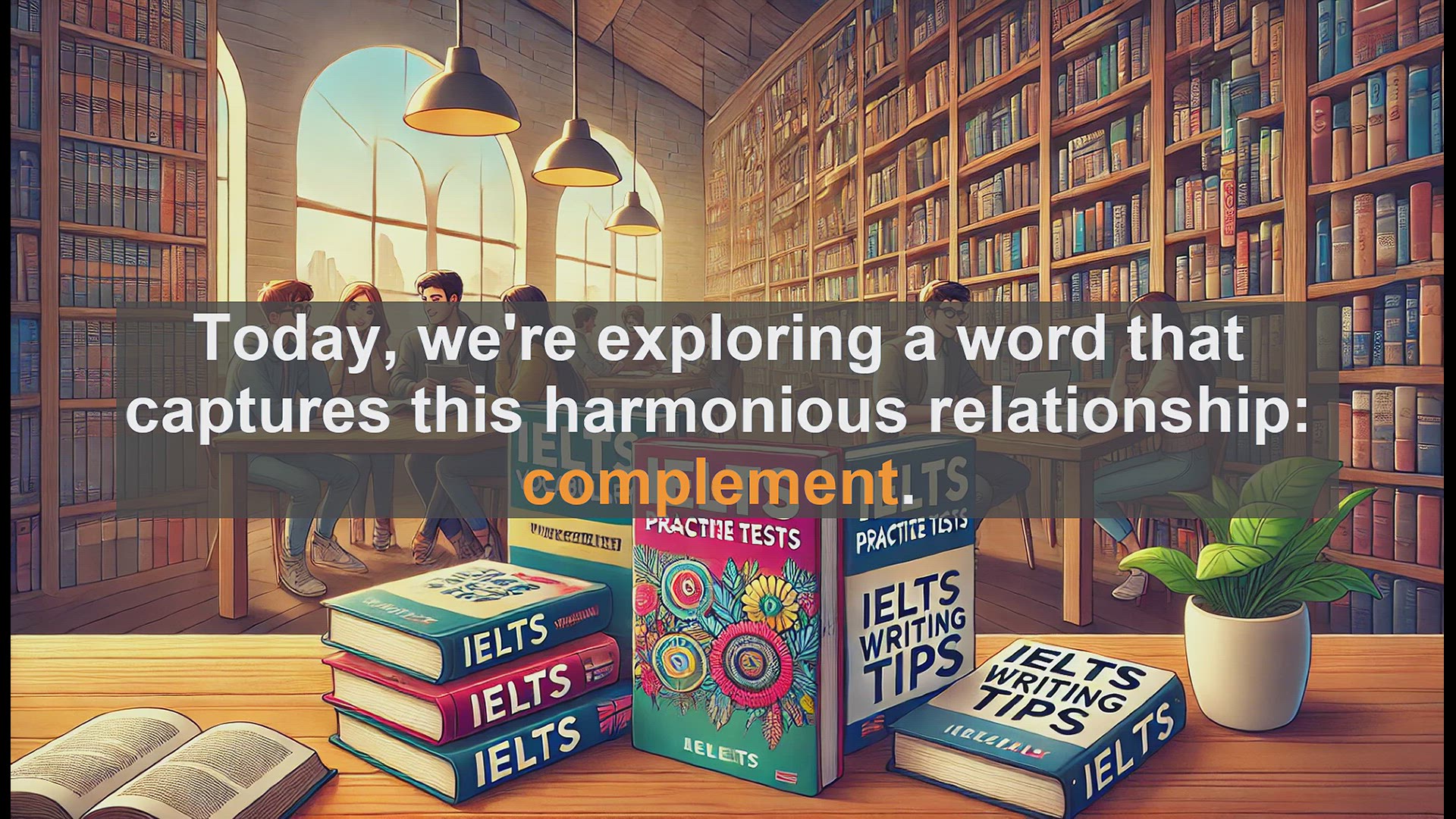 'Video thumbnail for 5000 Must Know IELTS 8.0 Vocabulary - Master 'Complement' for IELTS Success'