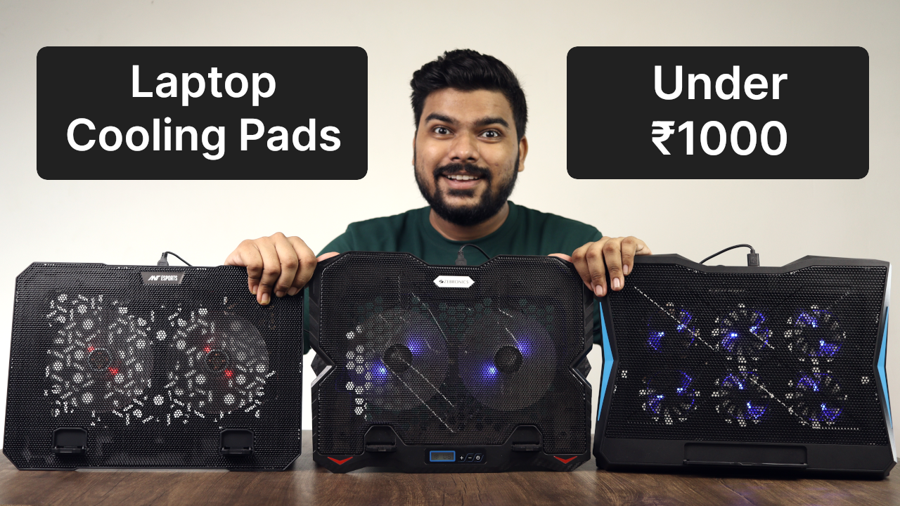 Video thumbnail for 3 Best Laptop Cooling Pads Under ₹1000