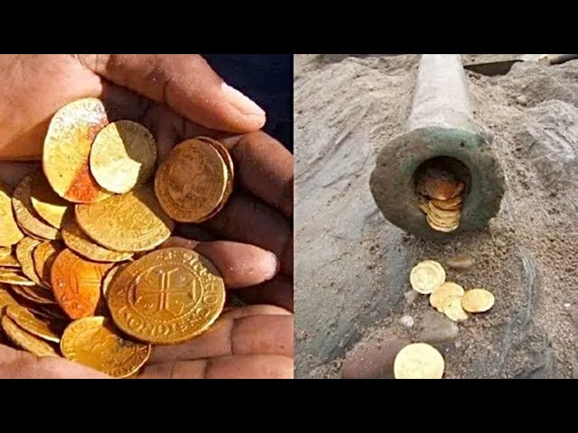 Video thumbnail for Ancient Shipwreck Discovered In Desert Contains Hundreds Of Priceless Coins !