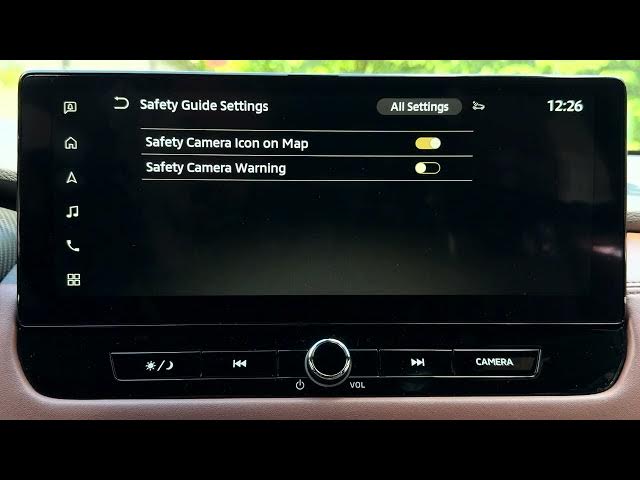 Video thumbnail for MITSUBISHI Outlander IV - How to Turn On Speed Camera Alerts