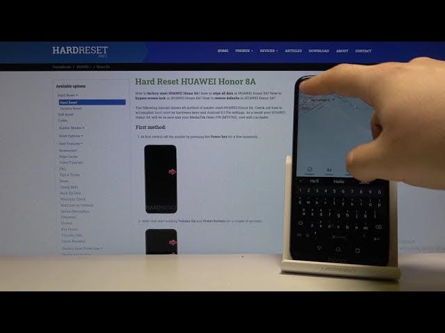 Video thumbnail for HUAWEI Honor 8A Incoming Call & Default Ringtone