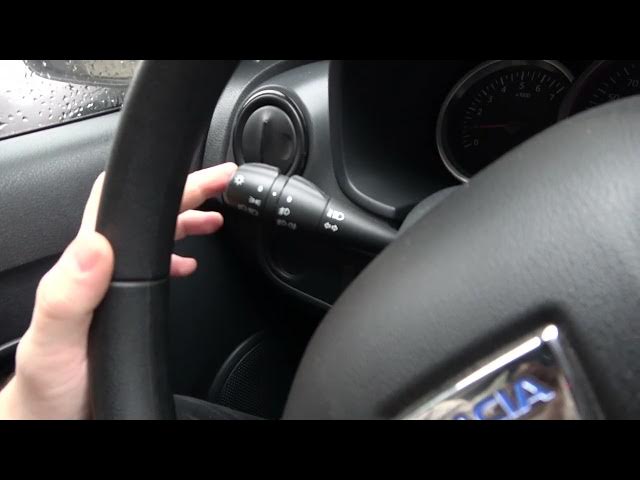 Video thumbnail for How to Use Turn Signals in Dacia Sandero ( 2011 - 2020 ) - Turn On or Off Turn Signals