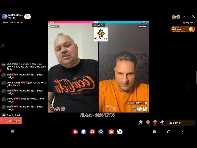 Video thumbnail for [4K] Mc ISti tiktok live mirror 🖥️