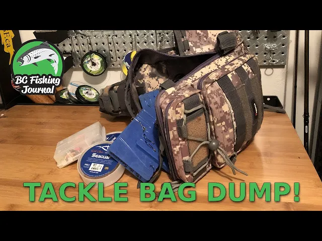 Video thumbnail for What to bring in your river fishing TACKLE BAG