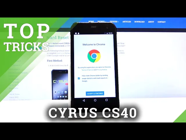 Video thumbnail for Tips & Tricks for CYRUS CS40 – Best Apps / Super Features
