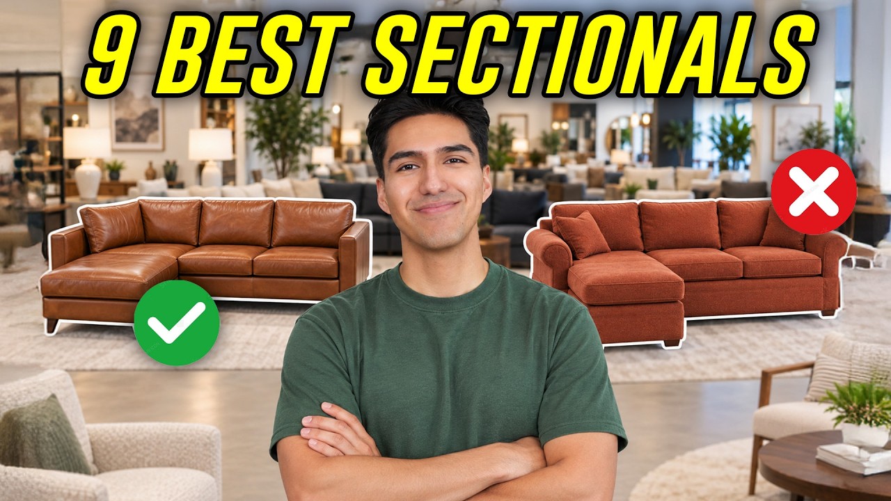 Video thumbnail for 9 Best Sectionals For EVERY Budget In 2026 (Amazon, Wayfair, Allmodern, Etc)