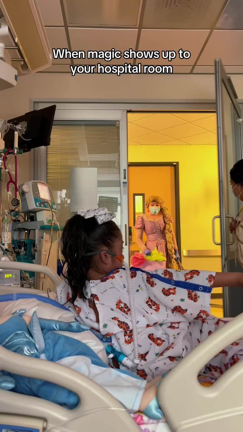 Video thumbnail for Princess Visits Bring Hospital Room Magic to Brave Kids