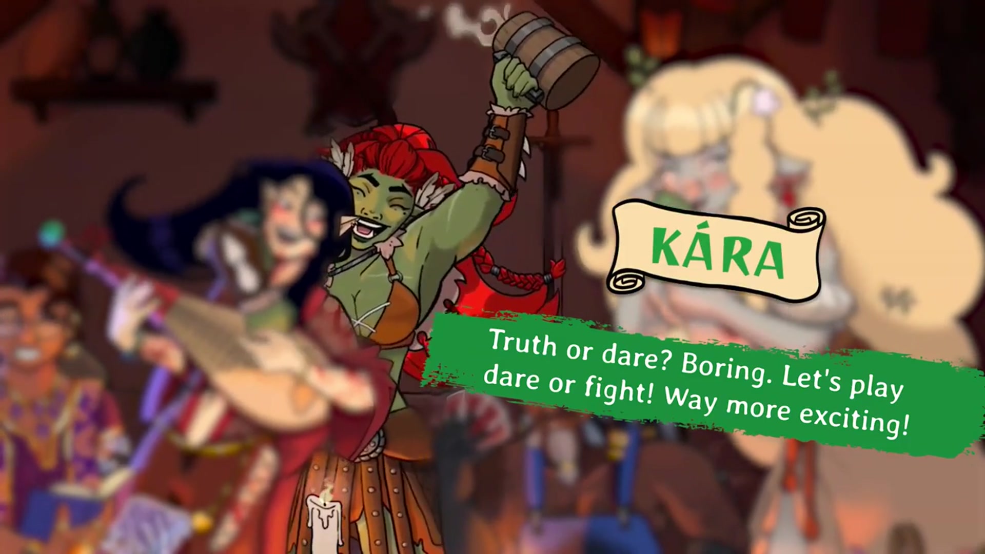 'Video thumbnail for Dating & Dragons – A Love Quest - Official Kickstarter Trailer'
