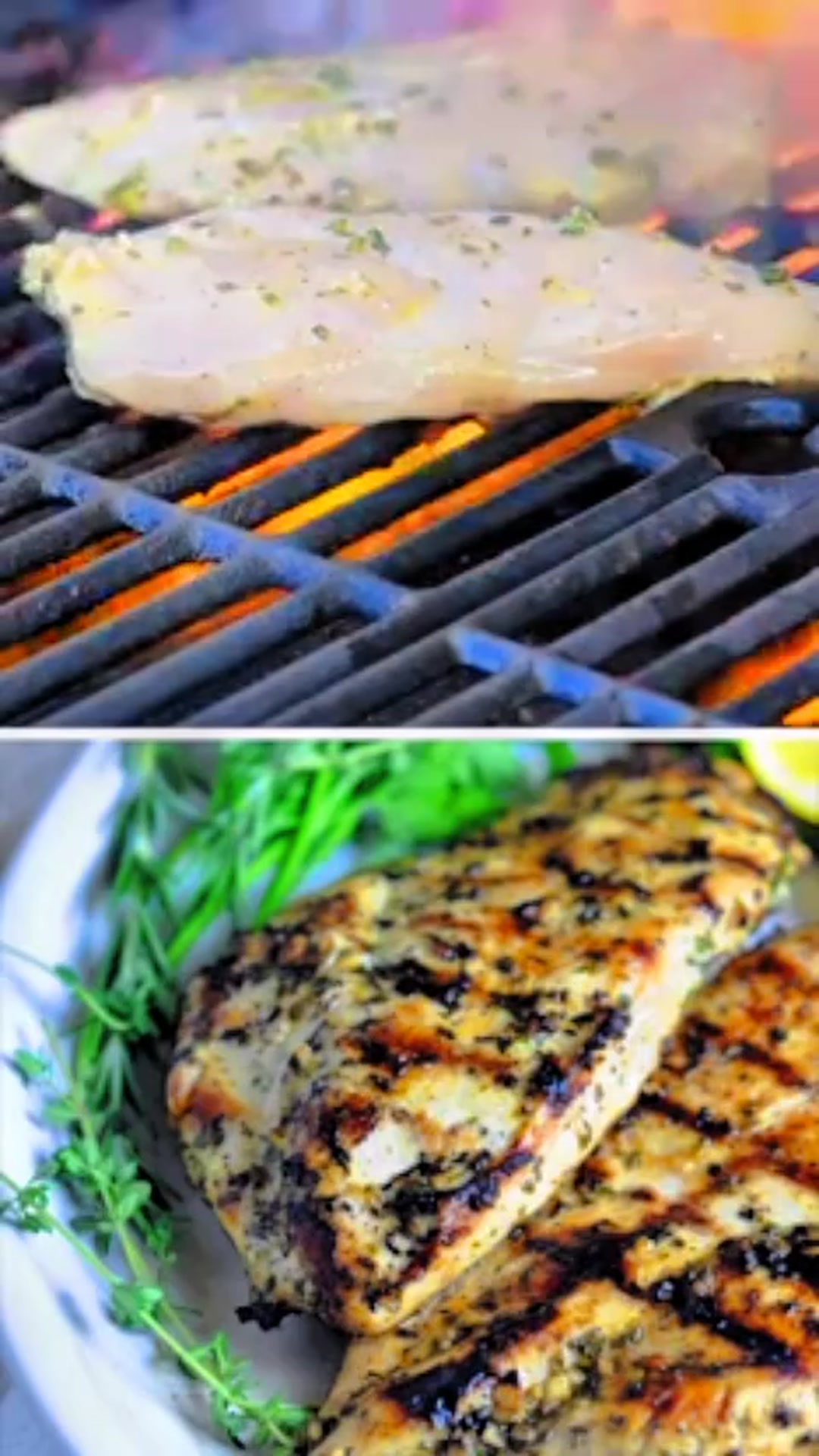 Video thumbnail for Grilled chicken breast recipe