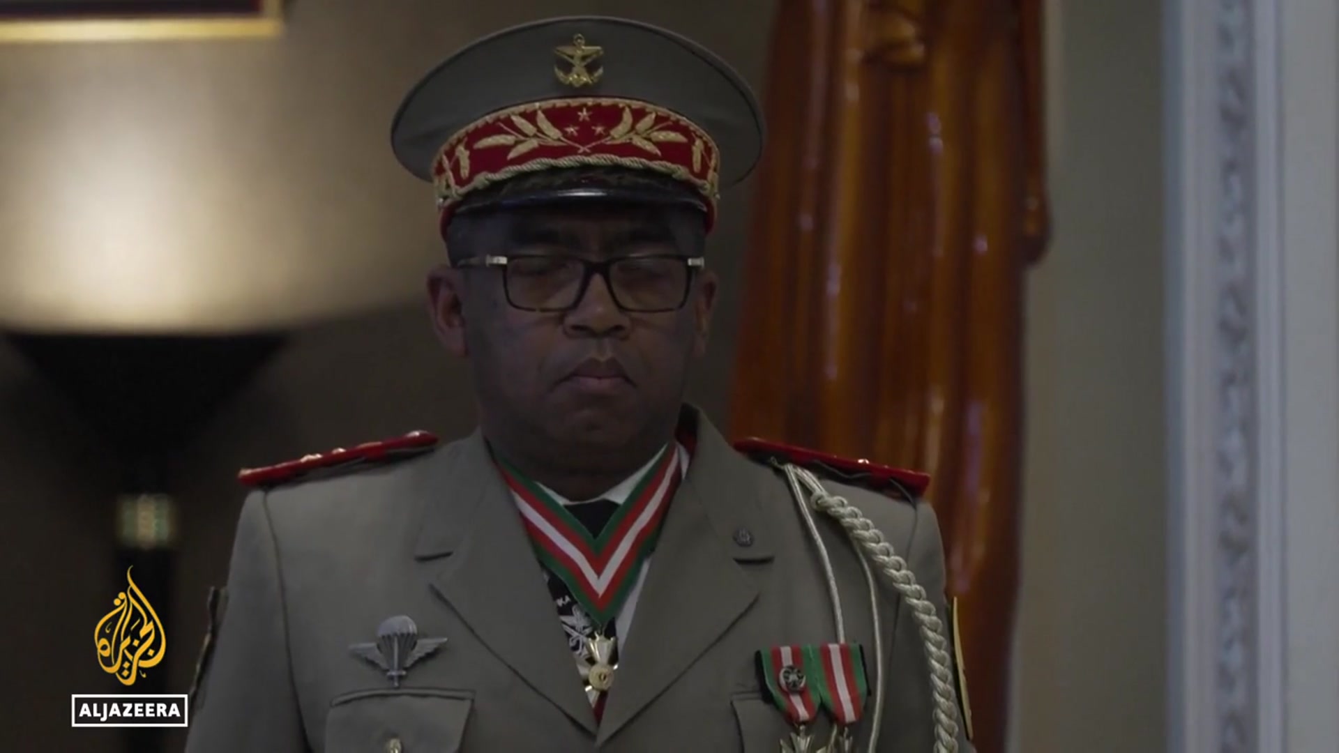 'Video thumbnail for Madagascar's new prime minister: Military general Ruphin Fortunat Zafisambo takes role'