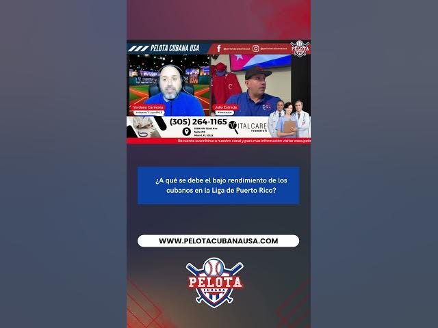Video thumbnail for ¿A qué se debe el bajo rendimiento de los cubanos en la Liga de Puerto Rico?