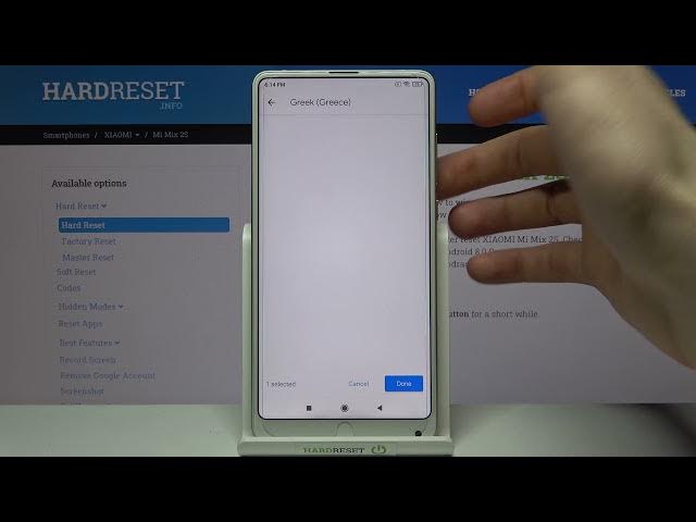 Video thumbnail for How to Switch Keyboard Language in XIAOMI Mi Mix 2S – Keyboard Language