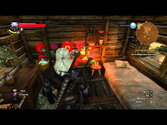 Video thumbnail for The Witcher 3: Wild Hunt - Exploring Village, Bram "We Meet Again" Looting Homes, Notice Board PS4