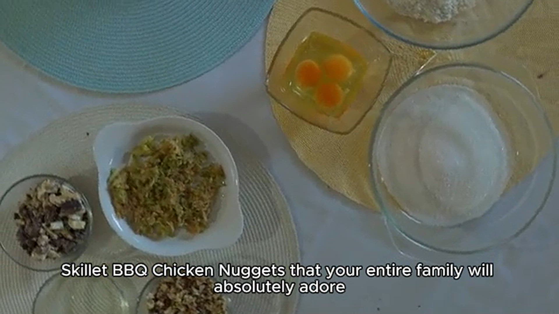 Video thumbnail for Skillet BBQ Chicken Nuggets recipe