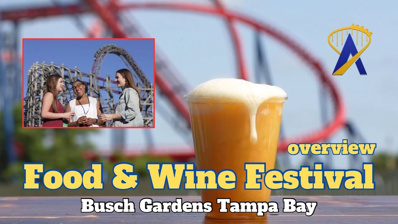 Video thumbnail for Busch Gardens’ Food and Wine Festival and Concert Series 2025 Overview