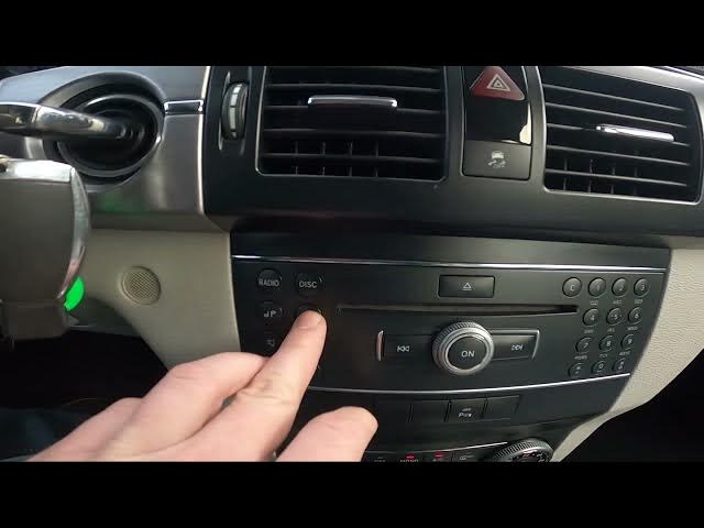 Video thumbnail for How to Disconnect Smartphone from Radio in Mercedes GLK Off-roader (2008–2011) - Unpair Smartphone