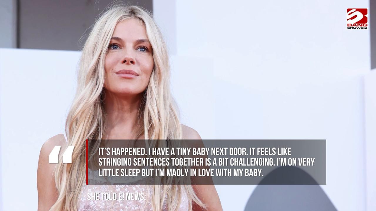 Video thumbnail for Sienna Miller welcomes third child