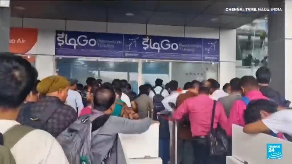 Video thumbnail for India withdraw pilot rest policy as IndiGo crisis leaves hundreds stranded for fifth day