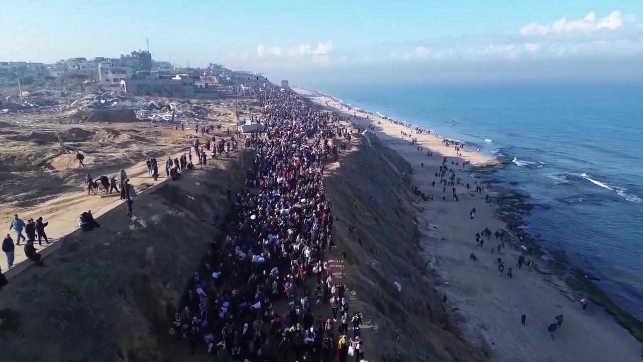 Video thumbnail for Hamas refuses to hand over weapons to US, Israel.