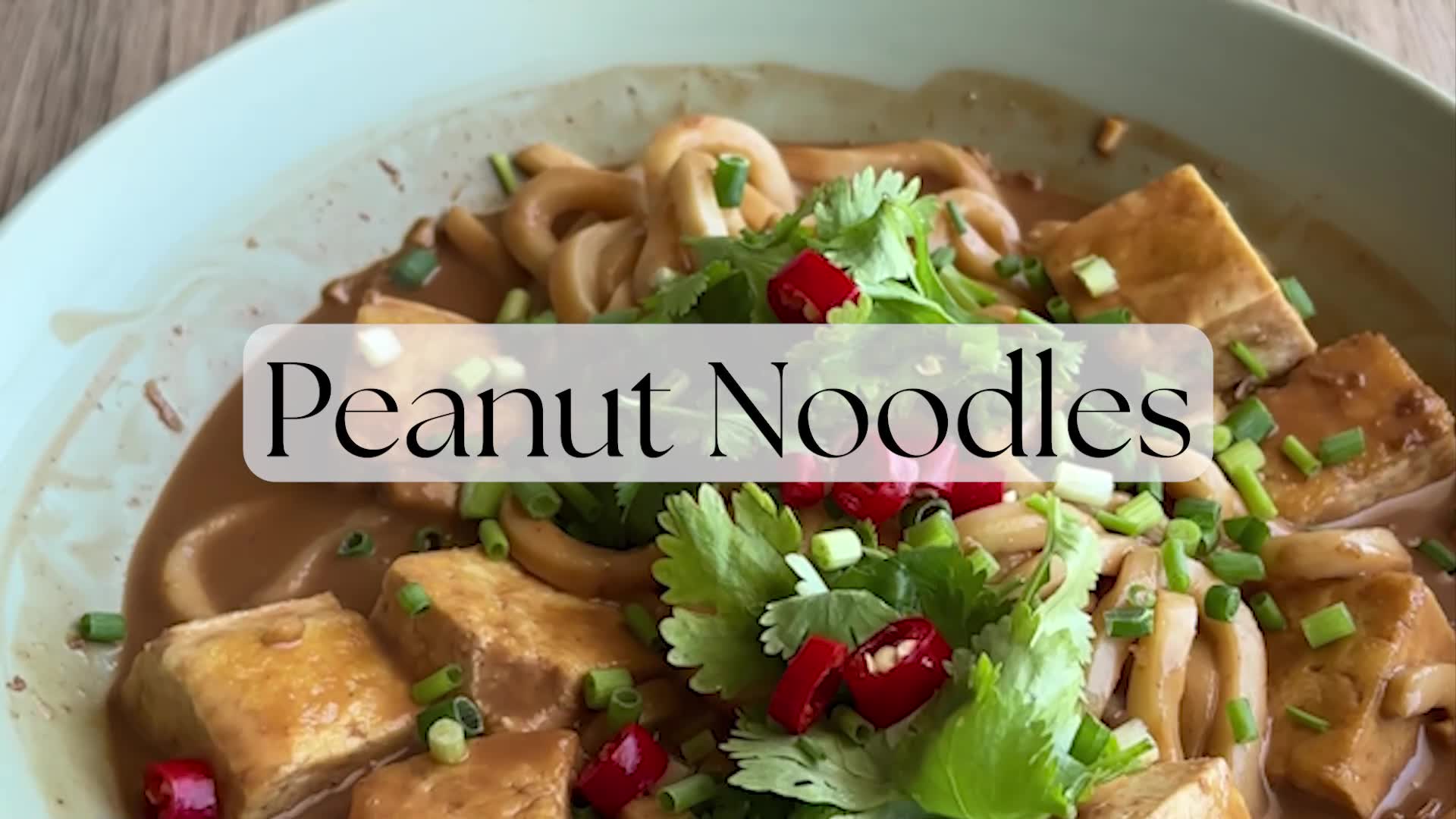 'Video thumbnail for Peanut Noodles'