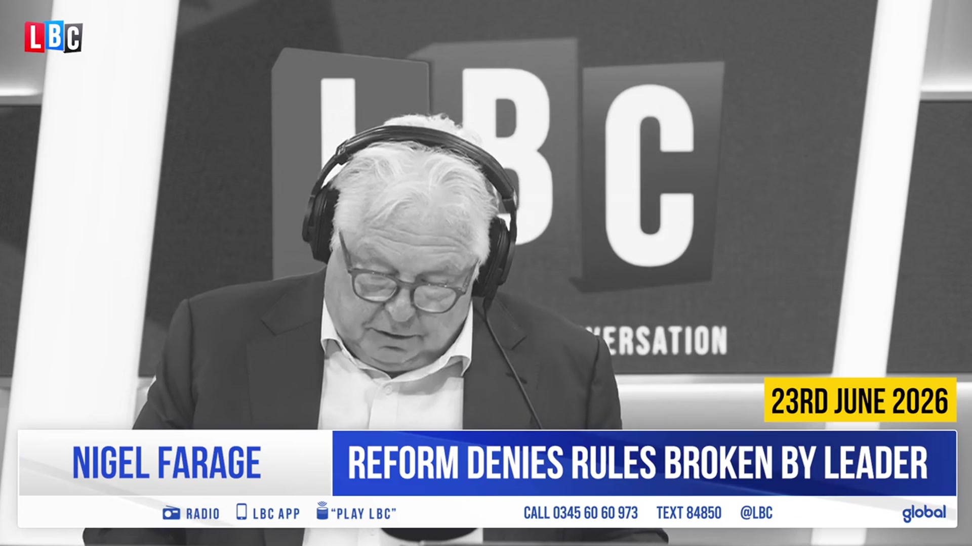 Video thumbnail for Nigel Farage allegedly 'received money from convicted criminal' | LBC reaction