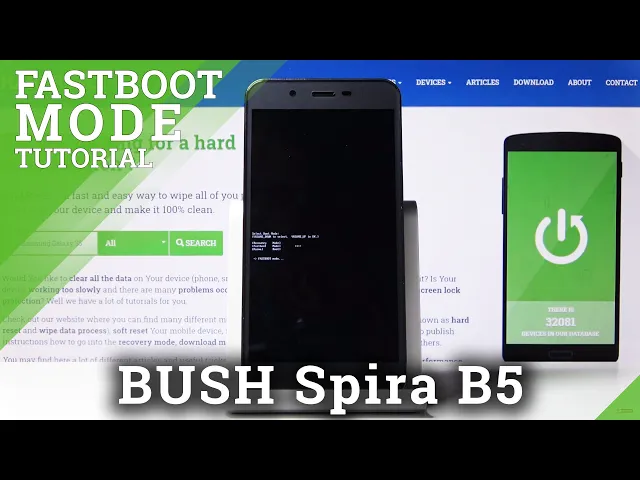 Video thumbnail for BUSH Spira B5 Fastboot Mode | How to Enter and Quit Android Fastboot