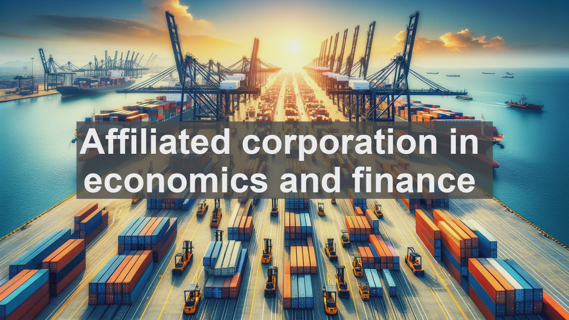 'Video thumbnail for Affiliated corporation in economics and finance'