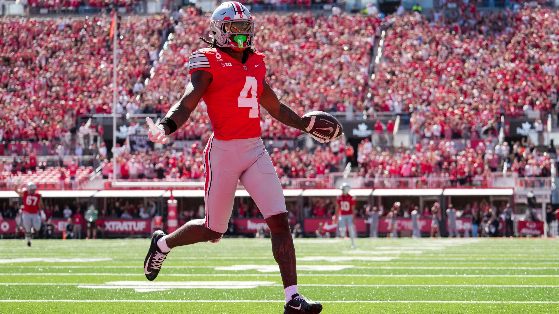Video thumbnail for Jeremiah Smith's Heisman Chances Despite Ohio Setbacks