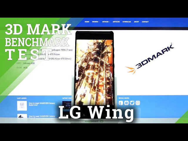 Video thumbnail for 3DMark Benchmark on LG Wing – Performance Checkup