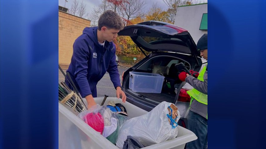 Video thumbnail for Jersey Proud: Montclair student athlete helps families receive expensive sports gear for less