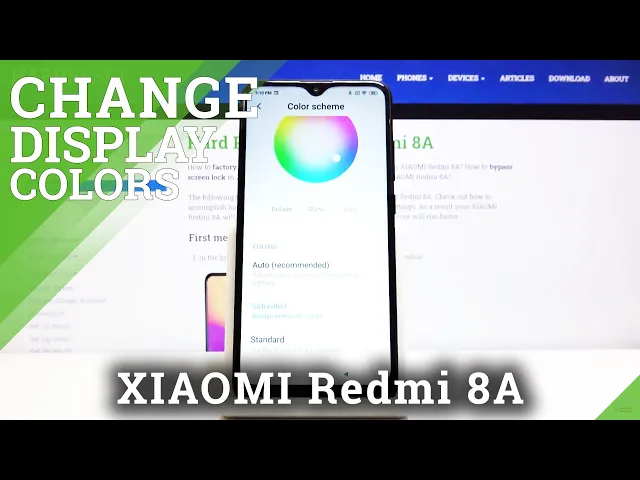 Video thumbnail for How to Change Color Scheme in XIAOMI Redmi 8A - Personalize Display