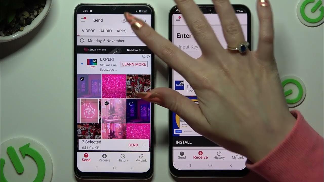 Video thumbnail for How to Transfer Files from Oppo A18 to an Android Device – Send Anywhere App