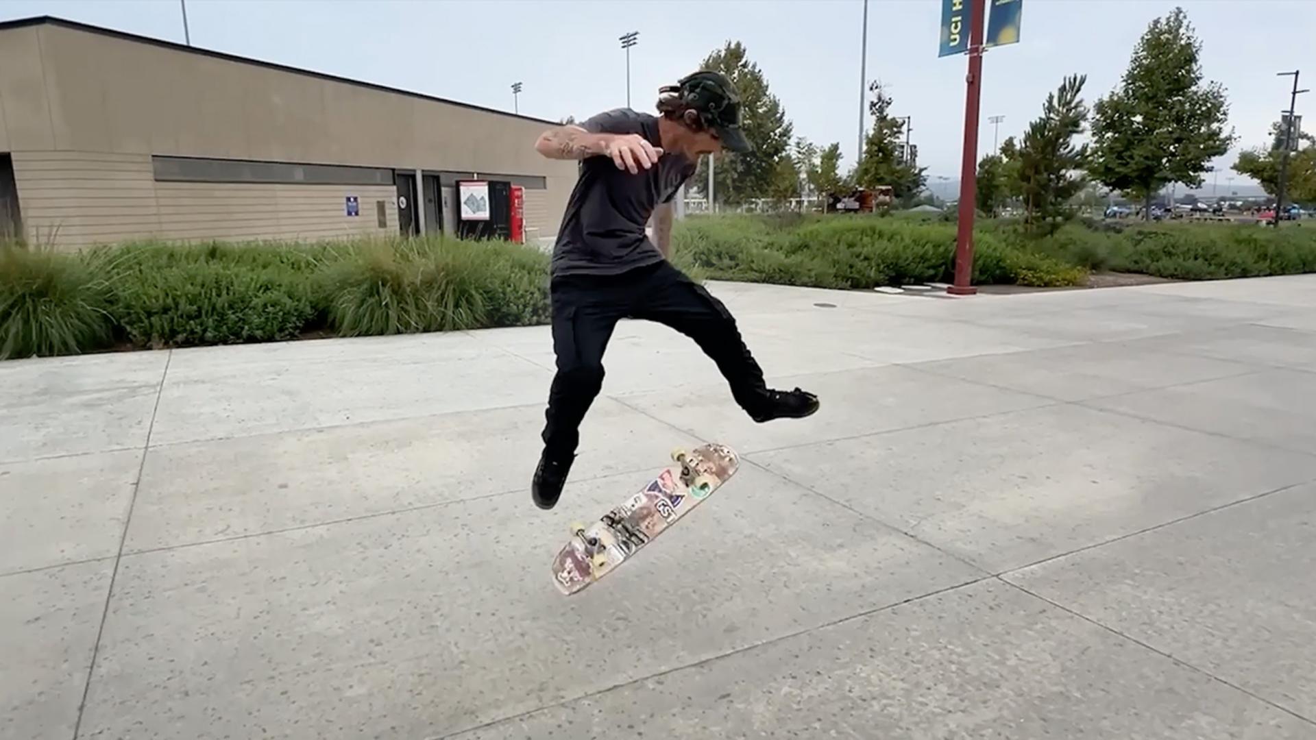 Video thumbnail for Most skateboard kickflips in one minute  38 by Dave Bachinsky