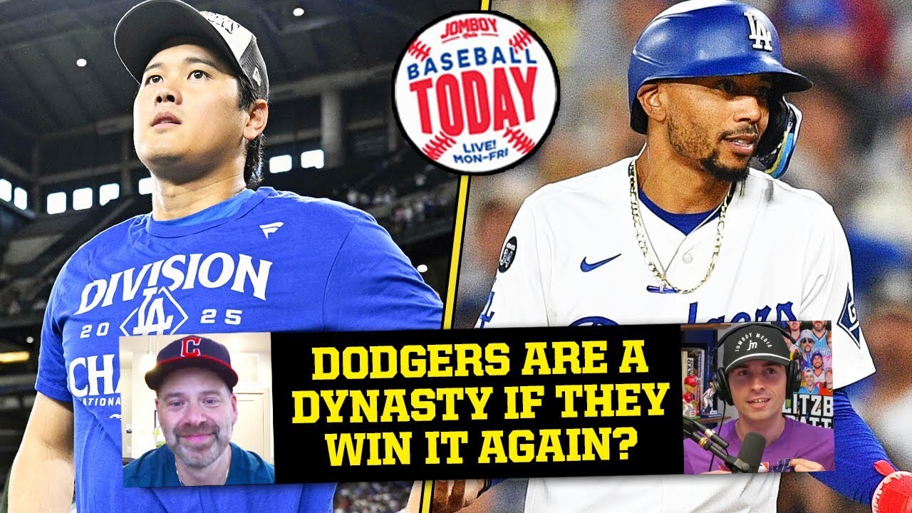 Video thumbnail for The Dodgers are a dynasty if they win it all again this year? | Baseball Today