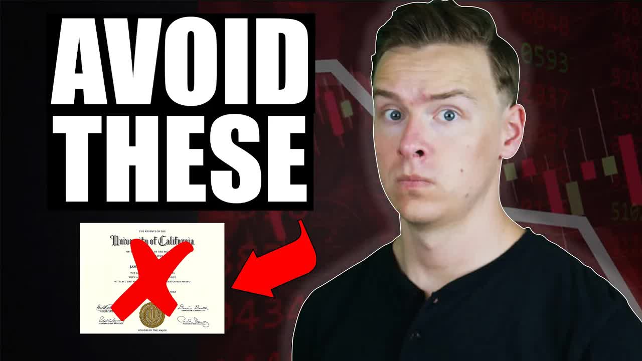 Video thumbnail for Shane Hummus: most regretted college majors revealed! avoid these degrees