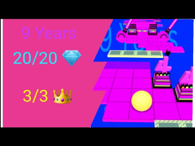 Video thumbnail for Rolling Sky Remake 1.2.9r 9 YearsV1 Bonus 1 20/20 💎 3/3 👑