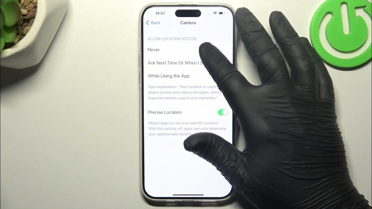 Video thumbnail for How to Turn On / Off App Location Tracking in iPhone 15 Pro Max?