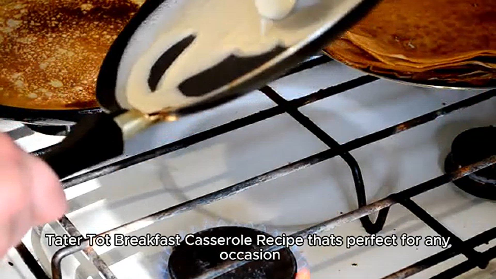 'Video thumbnail for Tater Tot Breakfast Casserole Recipe'