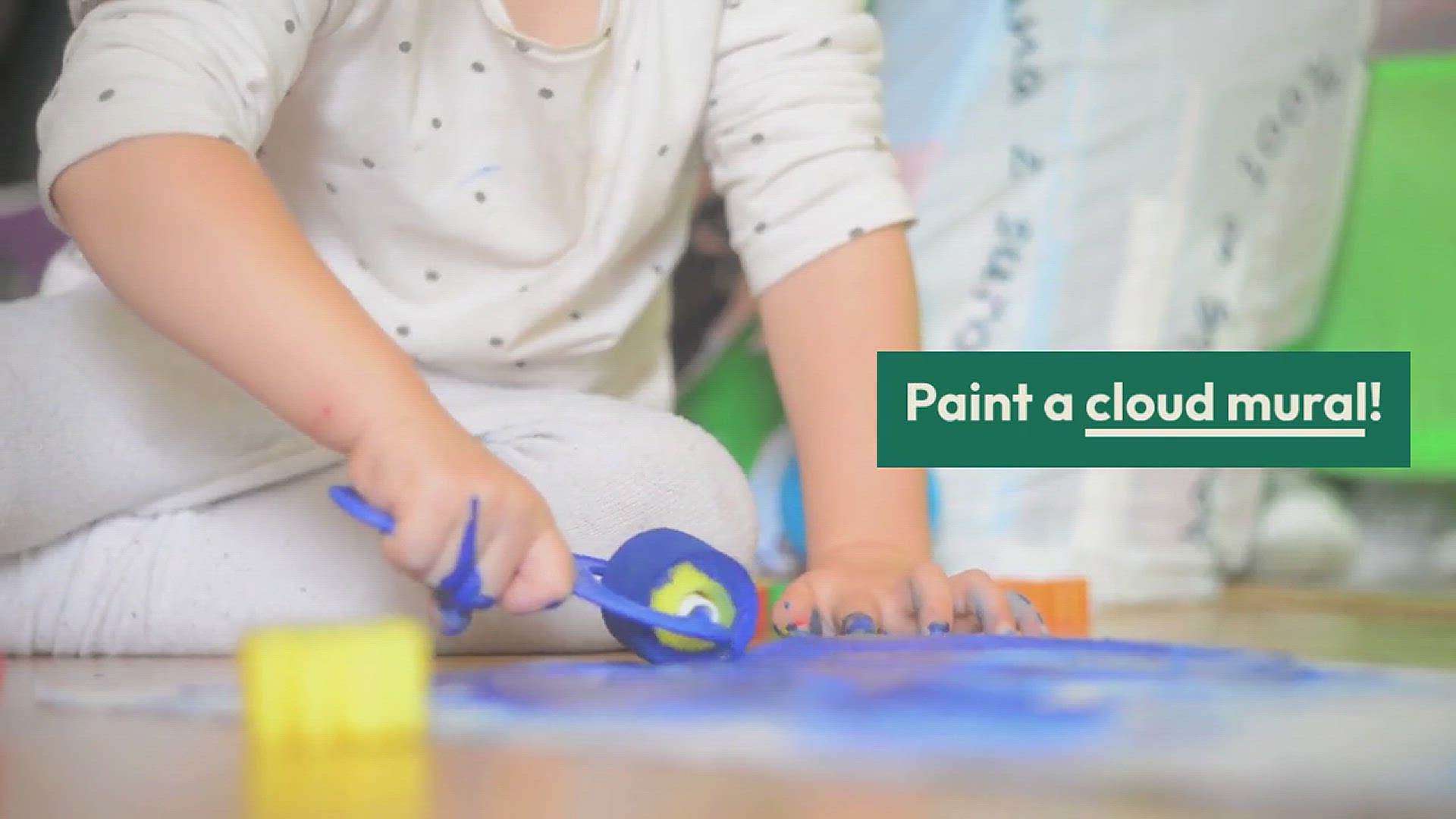 'Video thumbnail for How to Paint a Cloud Mural'