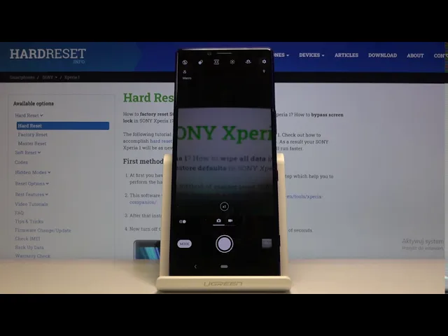 Video thumbnail for How to Change Aspect Ratio in SONY Xperia 1 – Change Camera Length & Width