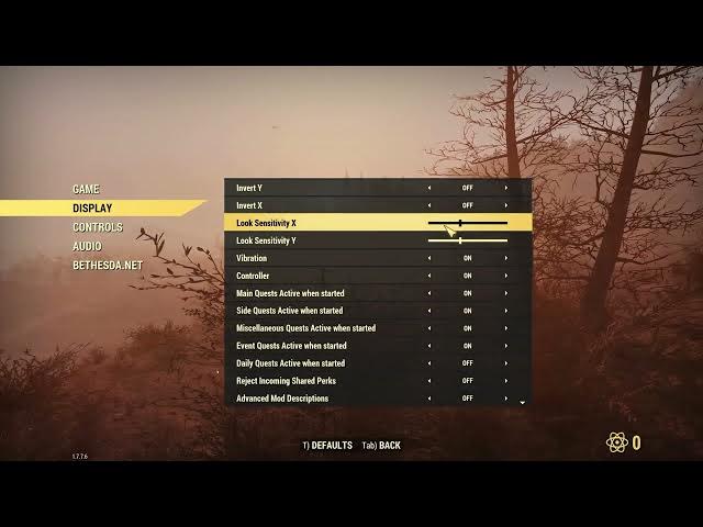 Video thumbnail for How To Change Camera Sensitivity In Fallout 76