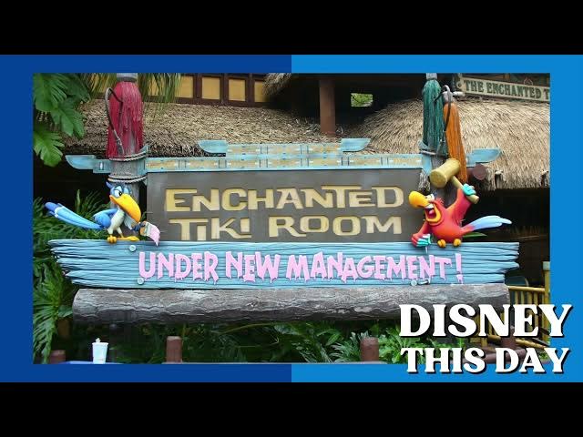Video thumbnail for Walt Disney’s Enchanted Tiki Room | DISNEY THIS DAY | August 14, 2011